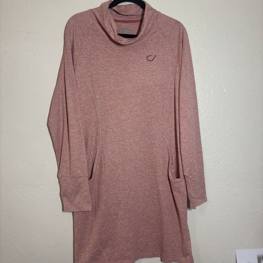 Reel Life Womens' Sports Dress XL Heatherd Blush Pink
